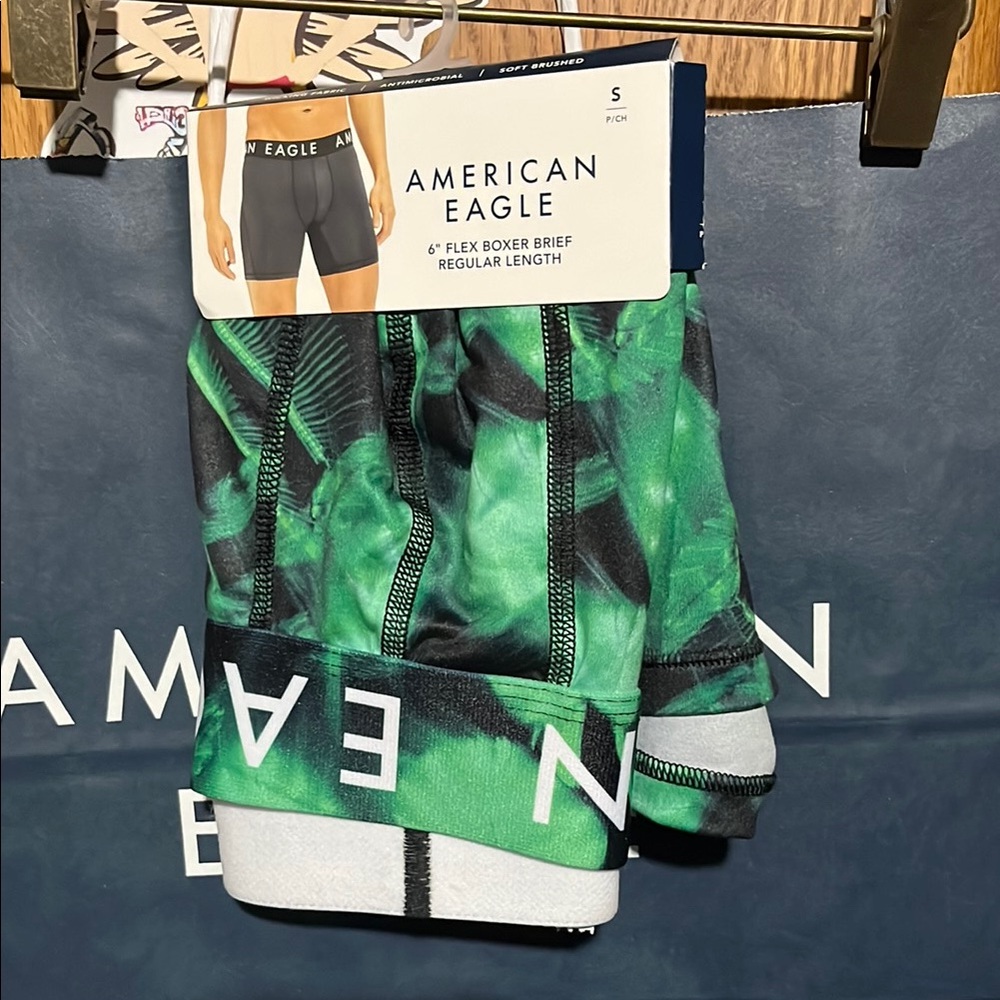 American Eagle Green Flex Boxer Briefs